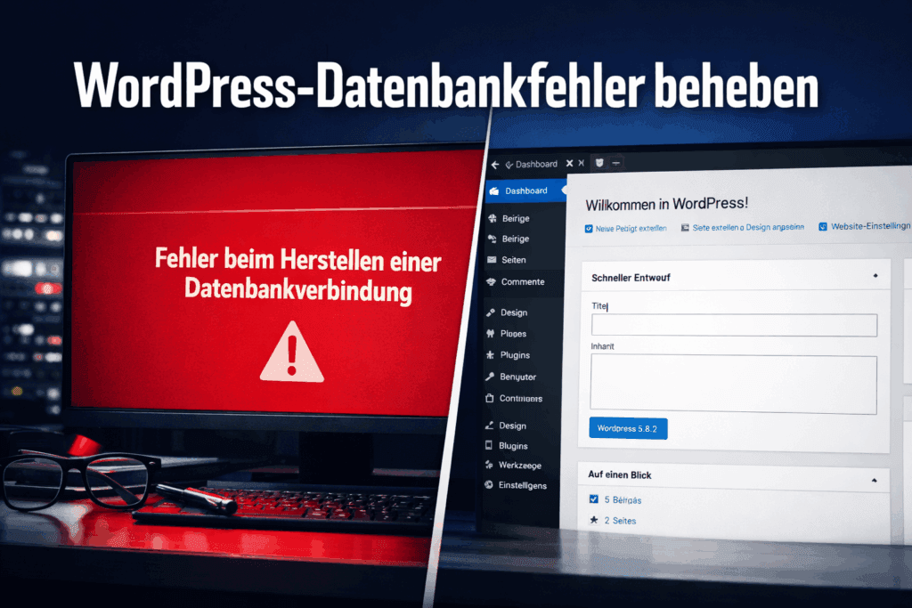 WordPress-Datenbankfehler beheben