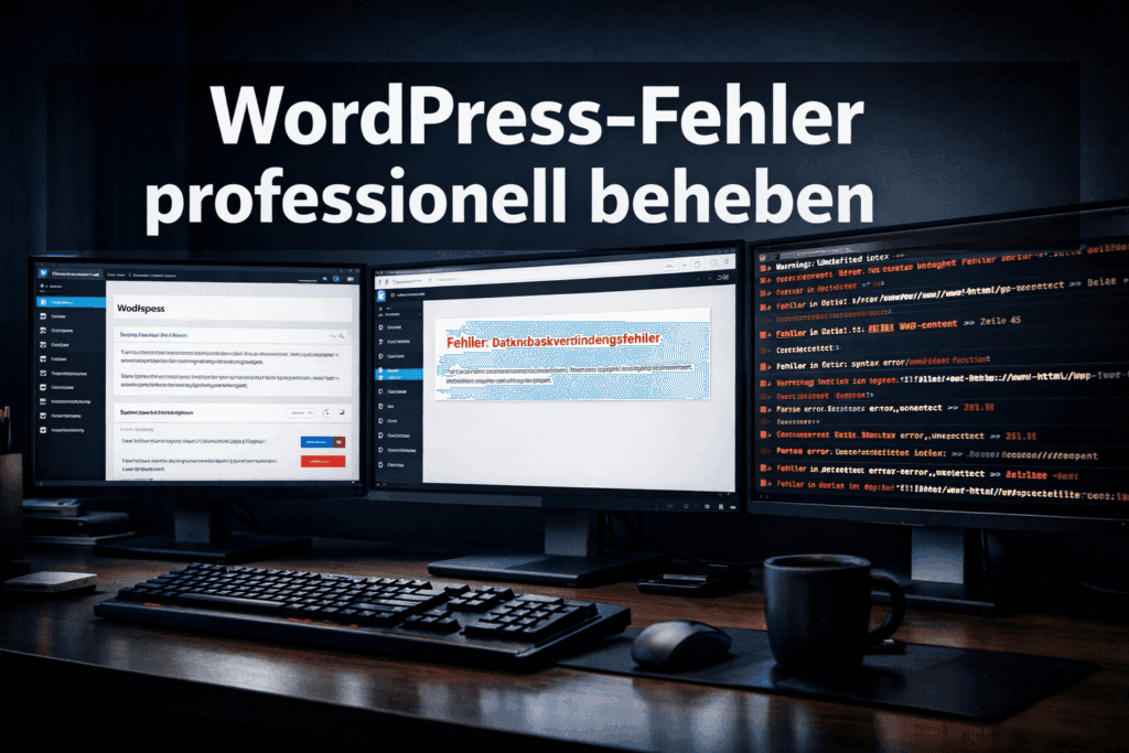 WordPress-Fehler professionell beheben