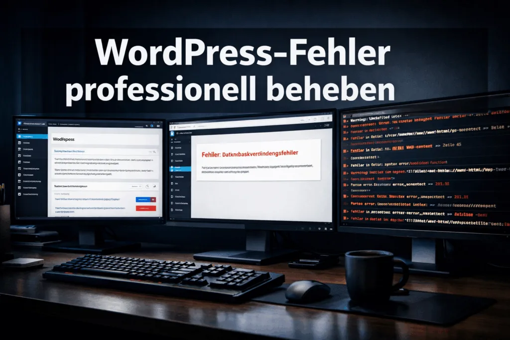WordPress-Fehler professionell beheben