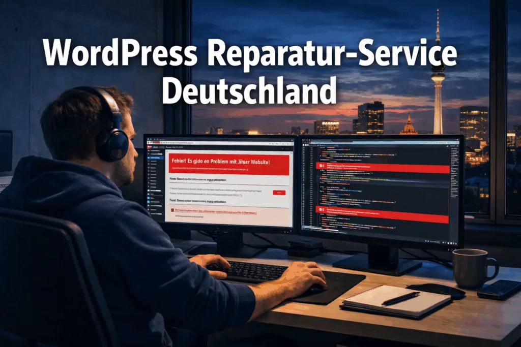 WordPress Reparatur-Service Deutschland