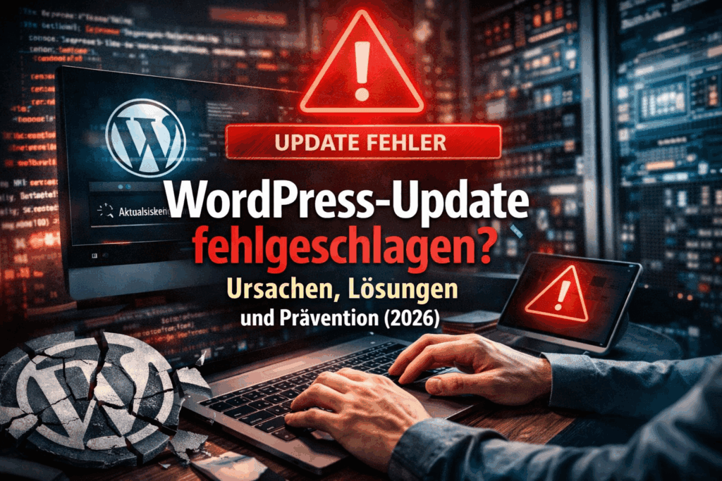 WordPress-Update fehlgeschlagen?