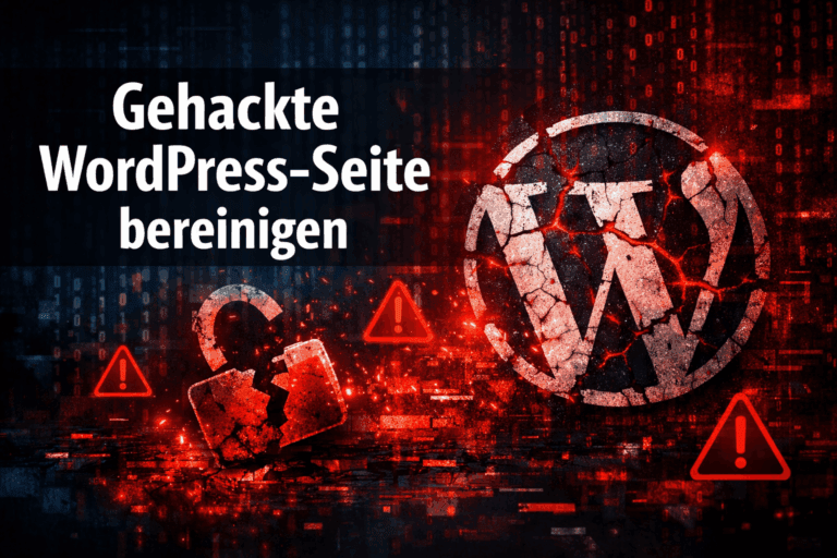 Gehackte WordPress Seite bereinigen