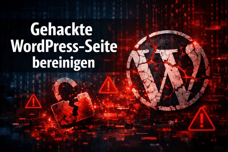 Gehackte WordPress Seite bereinigen
