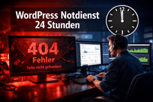 WordPress Notdienst 24 Stunden