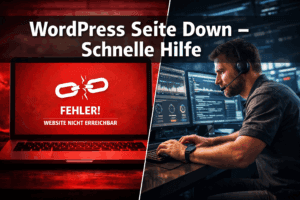 WordPress Seite down schnelle Hilfe