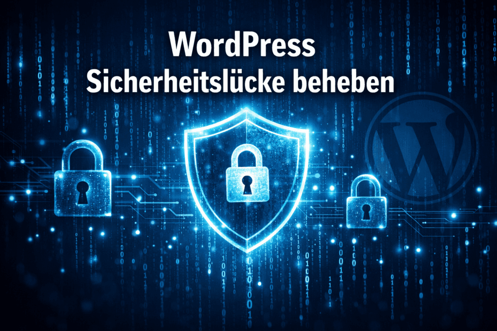 wordpress sicherheitslücke beheben