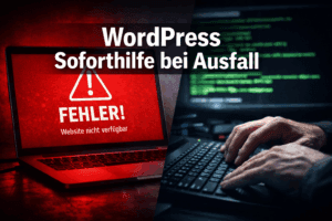 WordPress Soforthilfe bei Ausfall