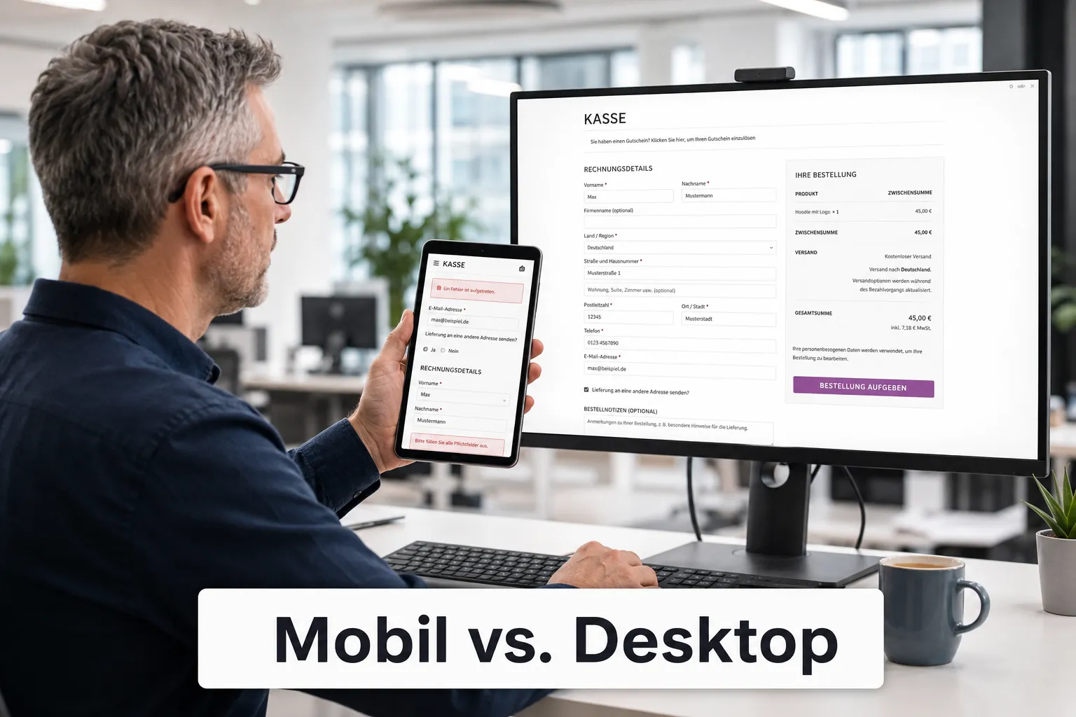 WooCommerce Checkout testen, bevor der Shop live geht