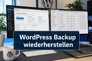 WordPress Backup wiederherstellen: Vollständige Anleitung für Dateien und Datenbank