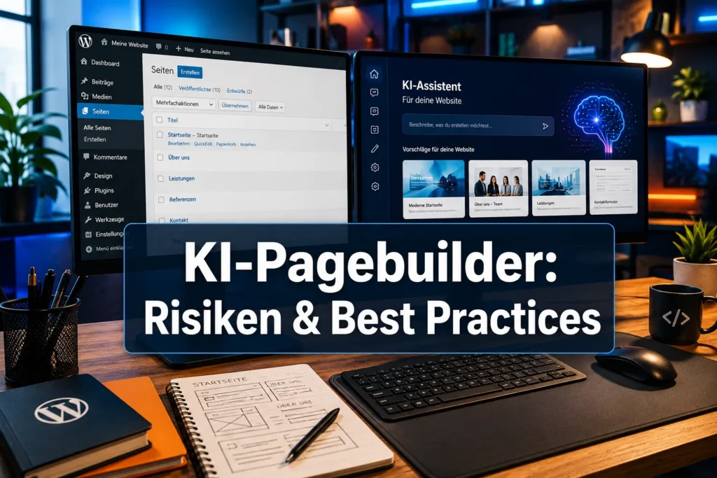 WordPress und KI-Pagebuilder: Aktuelle Risiken, Bugs und Best Practices 2026