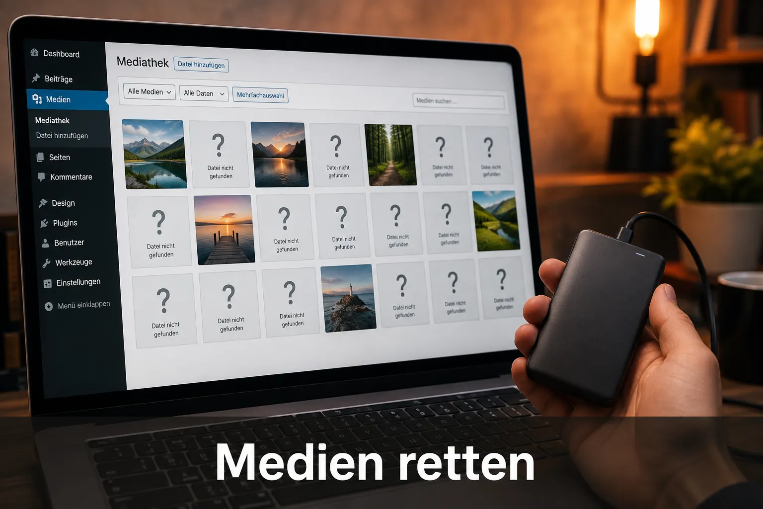 Backup wiederherstellen (Schritt für Schritt)