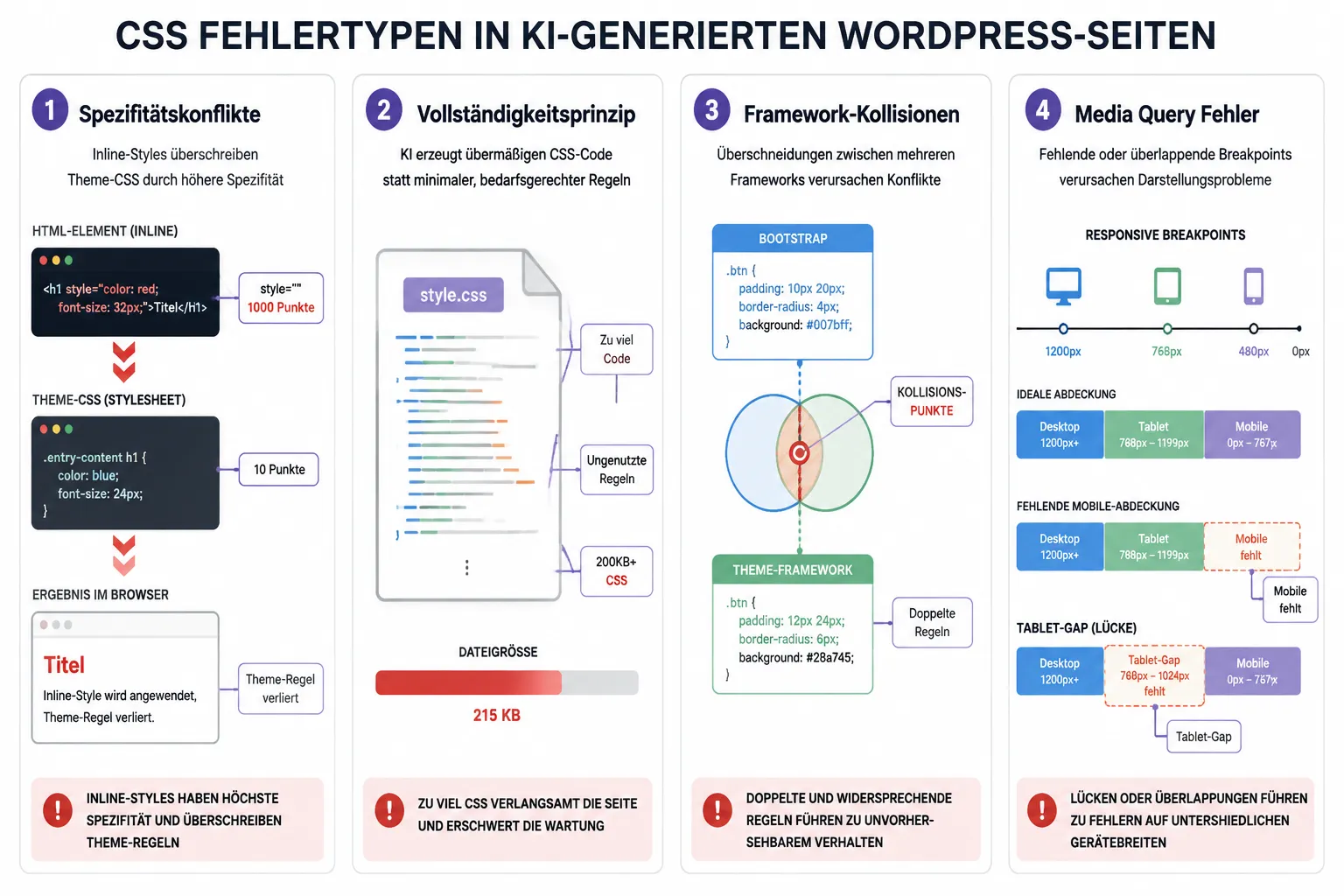 Wie erkenne ich JavaScript-Fehler auf meiner WordPress-Website?