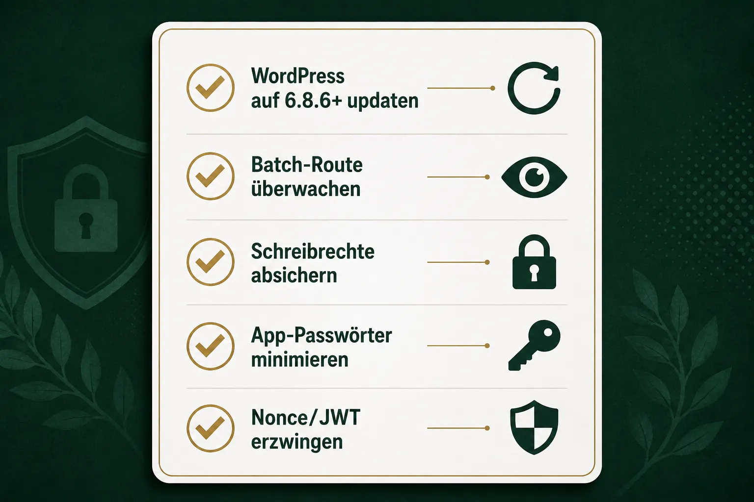 WordPress REST API Rate Limiting und Sicherheitshärtung für Headless-Setups