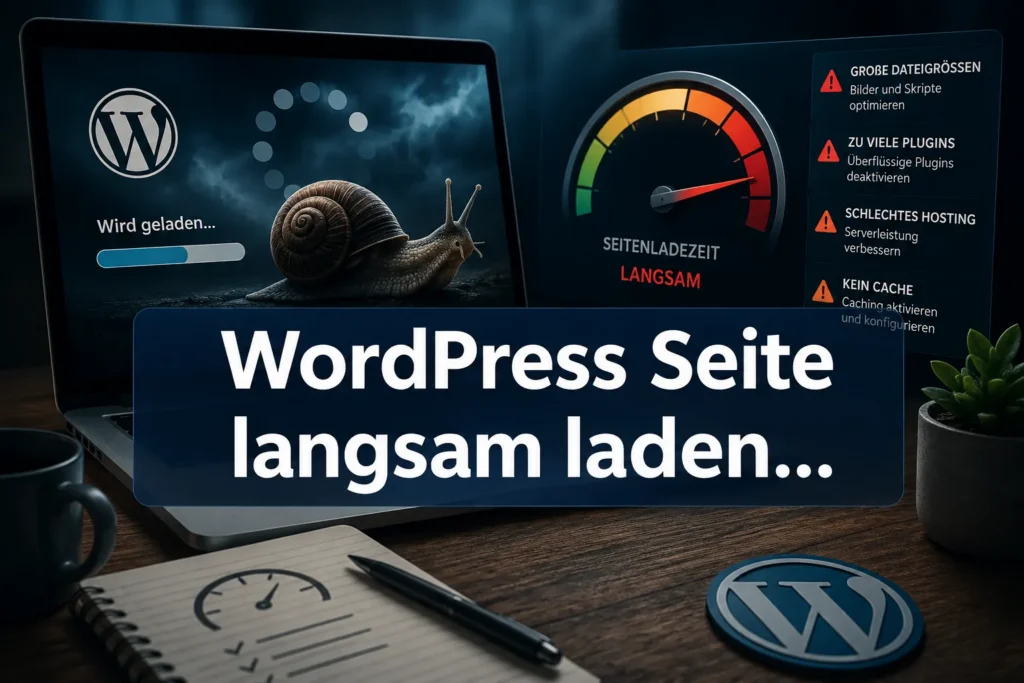 WordPress Seite langsam laden: Performance-Probleme systematisch diagnostizieren und beheben