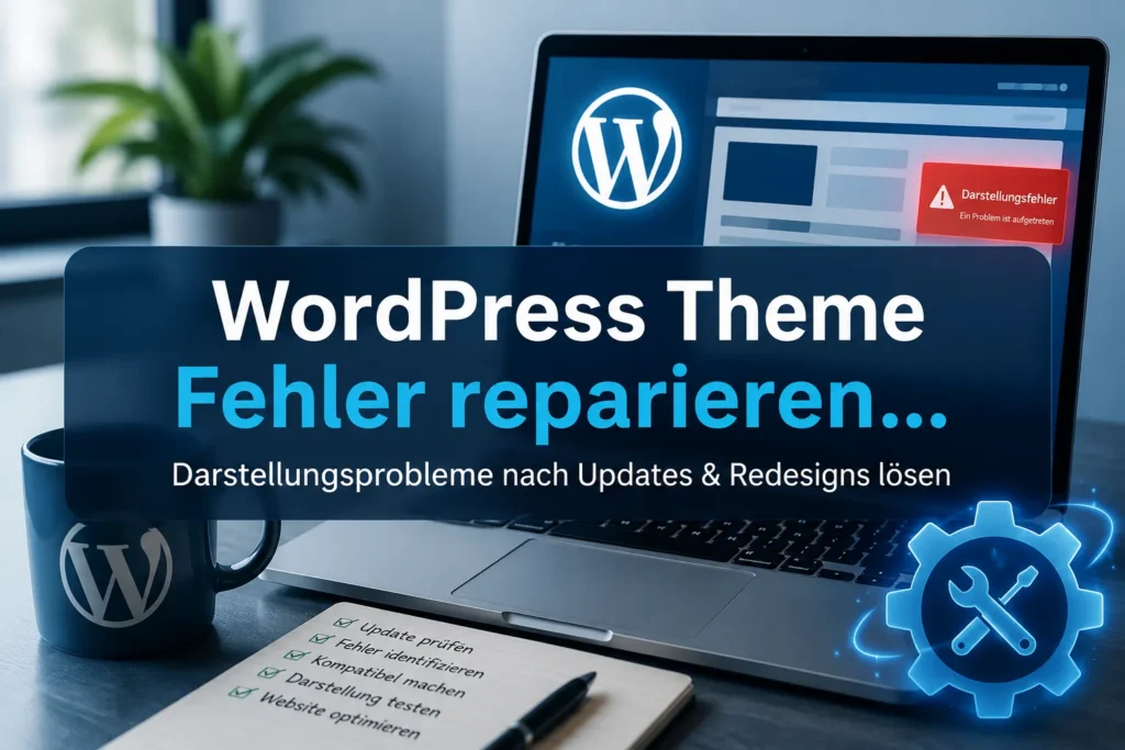 WordPress Theme Fehler reparieren: Darstellungsprobleme nach Updates & Redesigns lösen