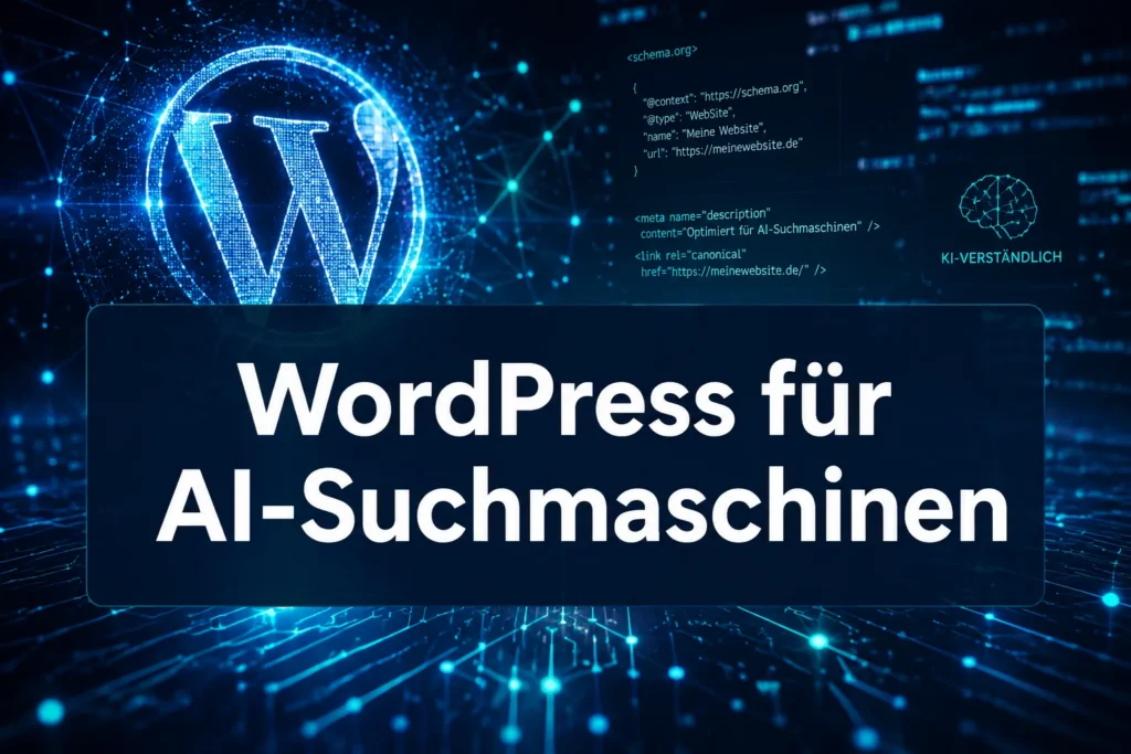 WordPress für AI-Suchmaschinen optimieren: Content- und Code-Anpassungen für 2026