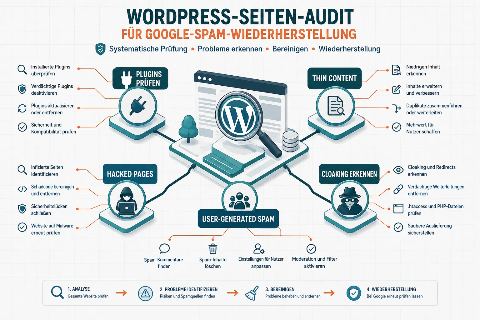 Muss ich meine gesamte WordPress-Seite neu aufbauen oder reichen gezielte Fixes?