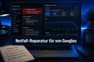 Notfall-Reparatur für von Googles August-2026-Spam-Update betroffene WordPress- und Shop-Seiten
