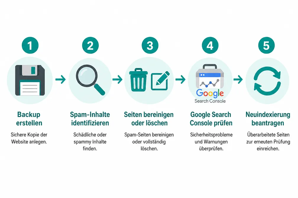 Notfall-Reparatur für von Googles August-2026-Spam-Update betroffene WordPress- und Shop-Seiten: Die wichtigsten Sofortmaßnah