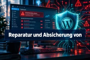 Reparatur und Absicherung von KI-Website-Builder-WordPress-Seiten (CVE-2026-82923)
