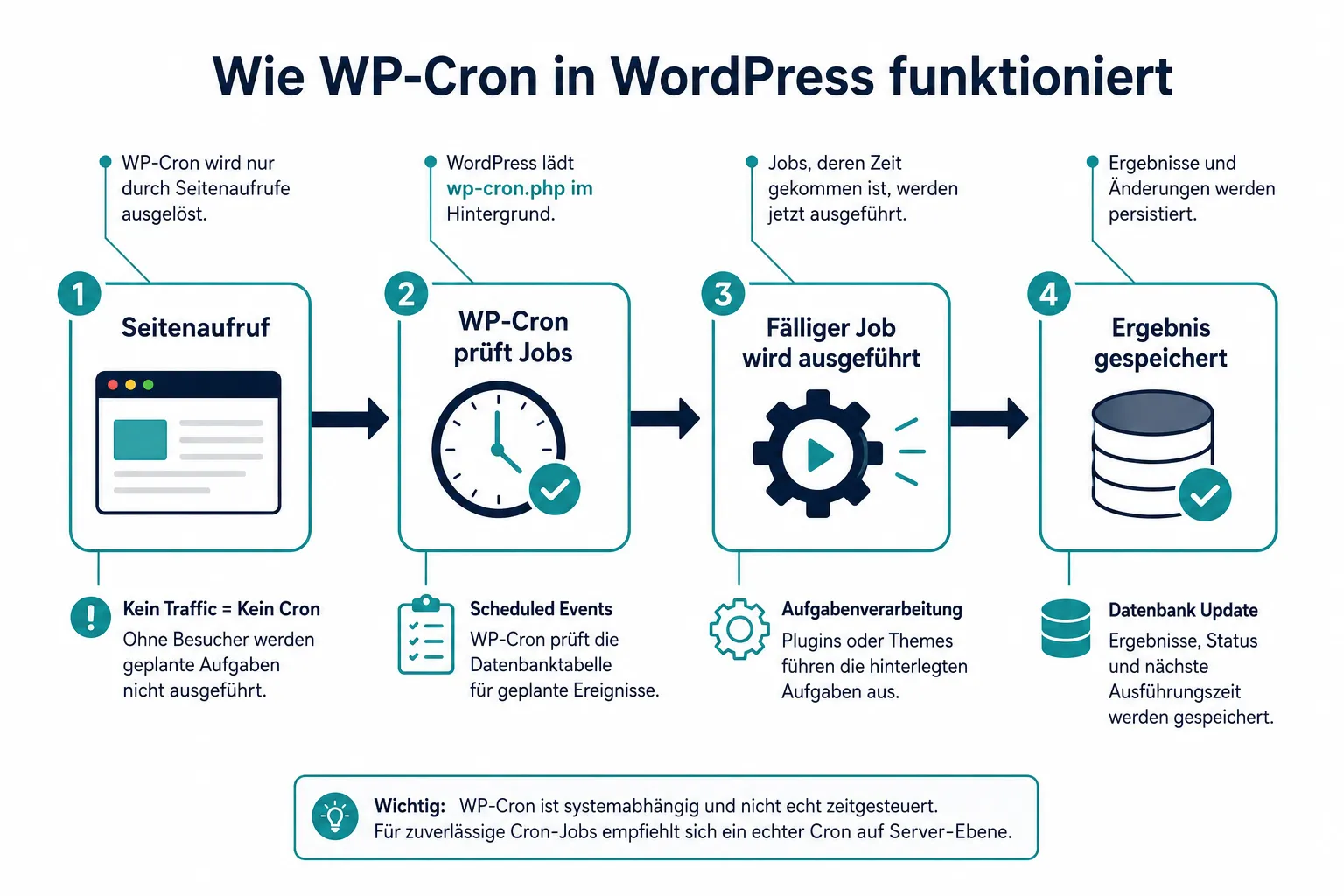 Was sind WordPress Cron Jobs und wie funktionieren sie?