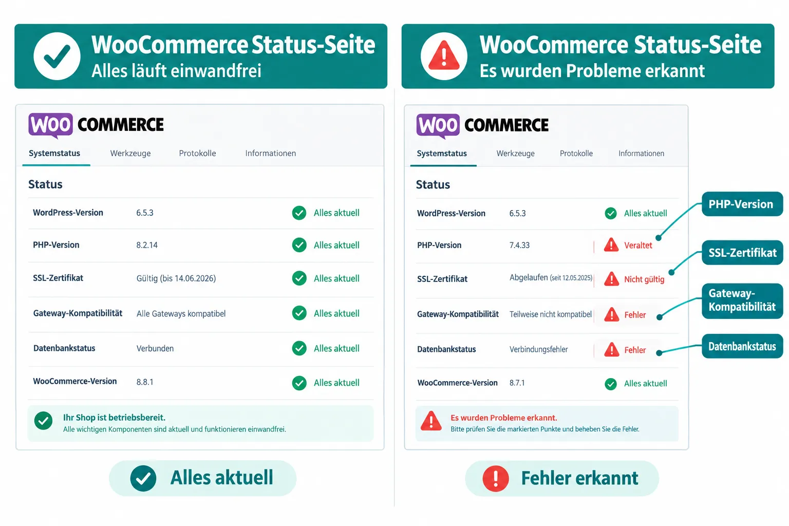 Wie analysiert man WooCommerce-Checkout-Fehler Schritt für Schritt?