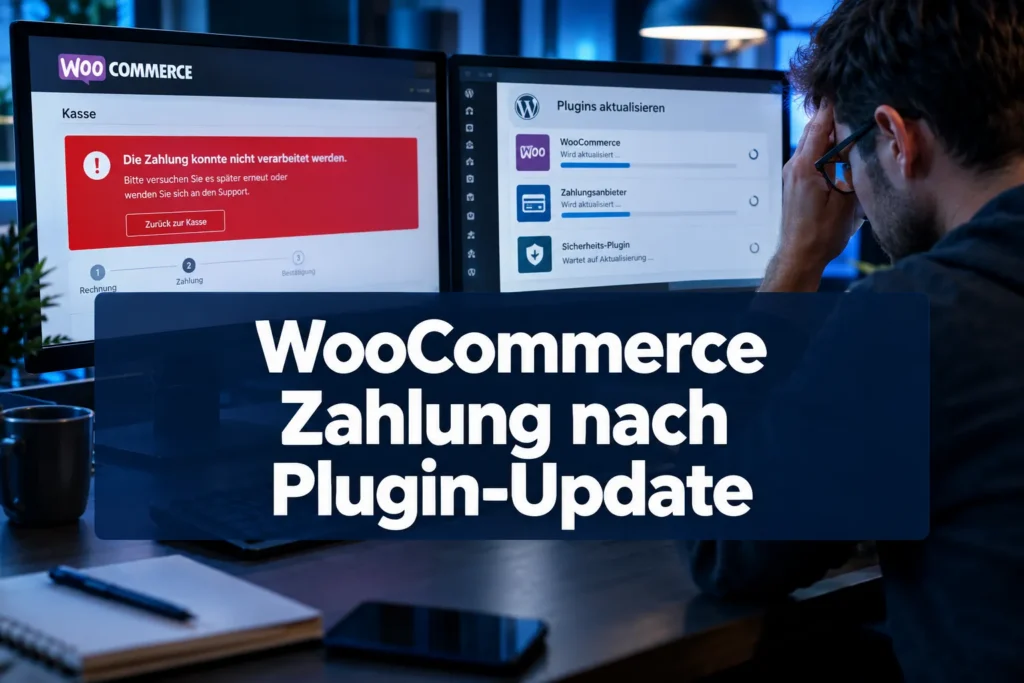 WooCommerce Zahlung nach Plugin-Update fehlgeschlagen: Checkout-Fehler systematisch analysieren und reparieren