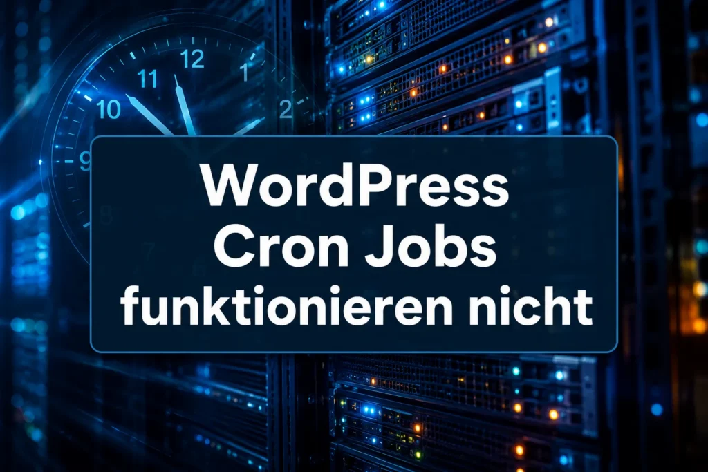 WordPress Cron Jobs funktionieren nicht: Geplante Backups, E-Mails und Updates zuverlässig reparieren