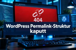 WordPress Permalink-Struktur kaputt: 404-Fehler nach URL-Änderungen systematisch beheben