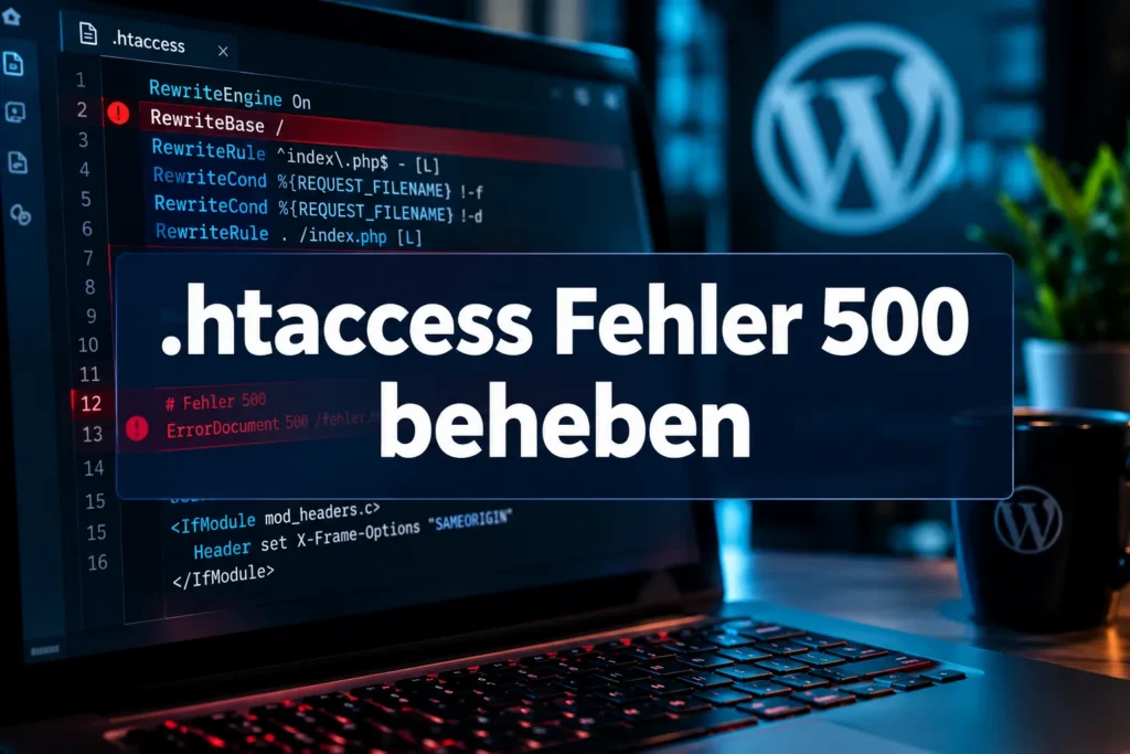 .htaccess Fehler 500 in WordPress beheben: So retten Sie Ihre Website bei korrupten Rewrite-Regeln