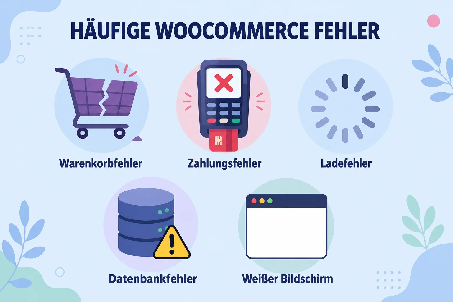 Die häufigsten Fehler und ihre Ursachen