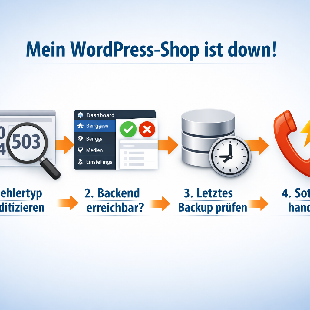 Kann ich meinen WordPress-Shop selbst reparieren oder brauche ich Profis?