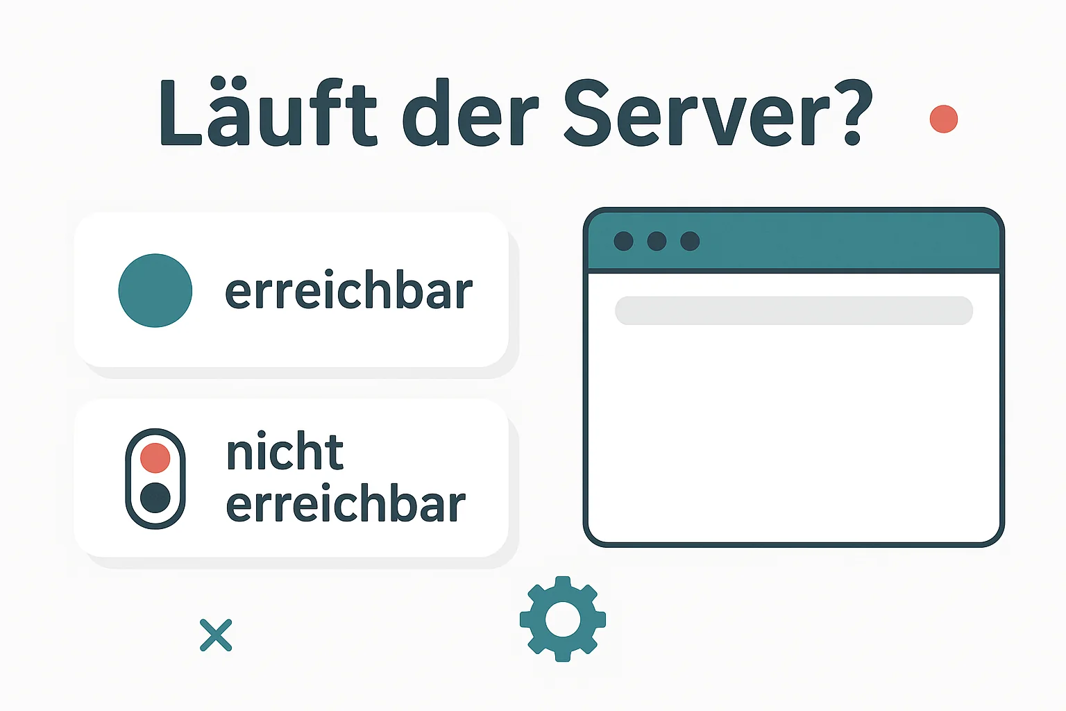 Läuft der Datenbankserver überhaupt?