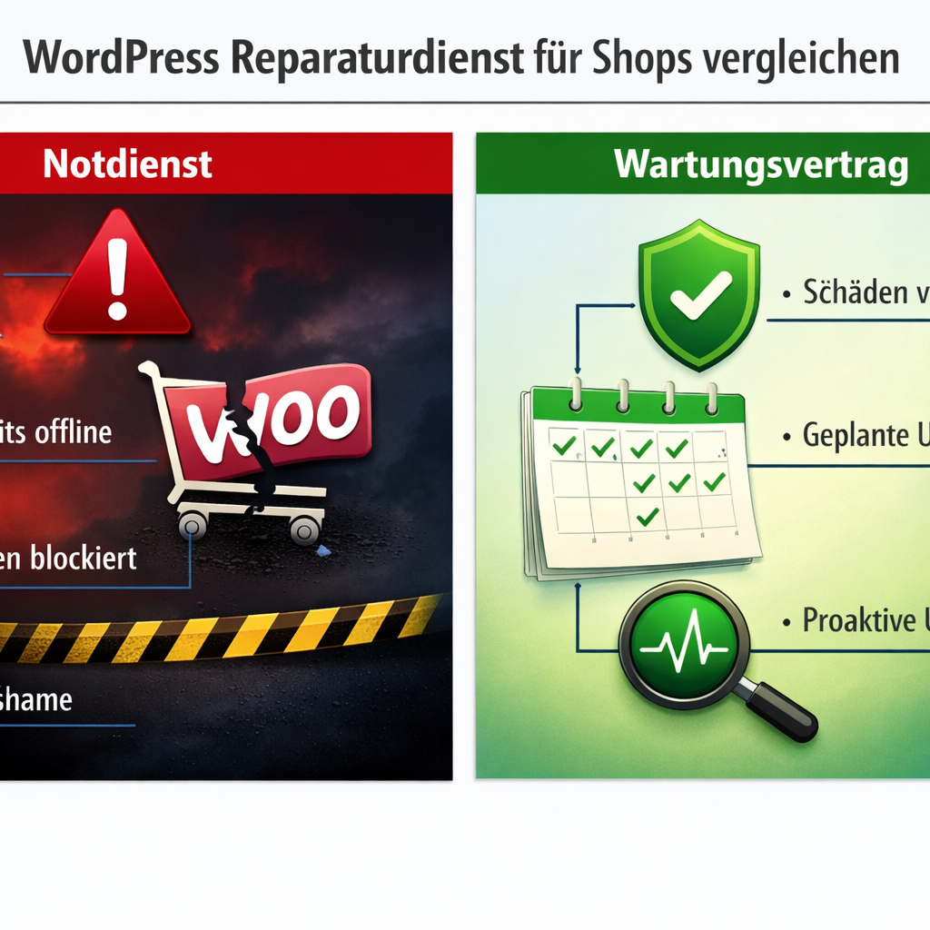 Mein WordPress-Shop ist down, was sollte ich tun?