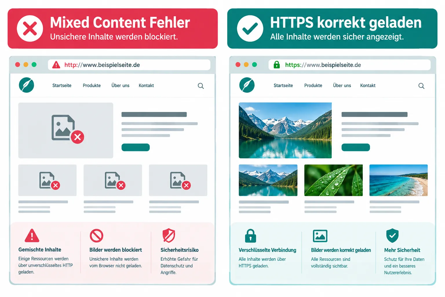 URLs nach einem Umzug: Domain und alte Pfade