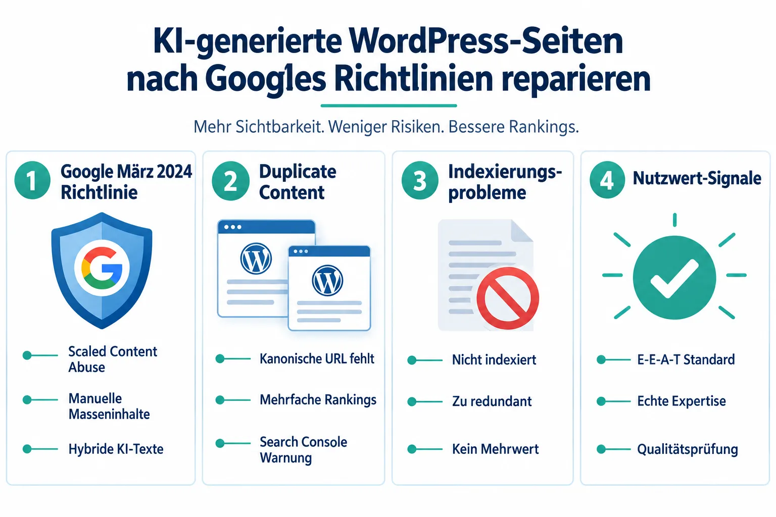 Wie erkenne ich Duplicate Content auf meiner WordPress-Seite?