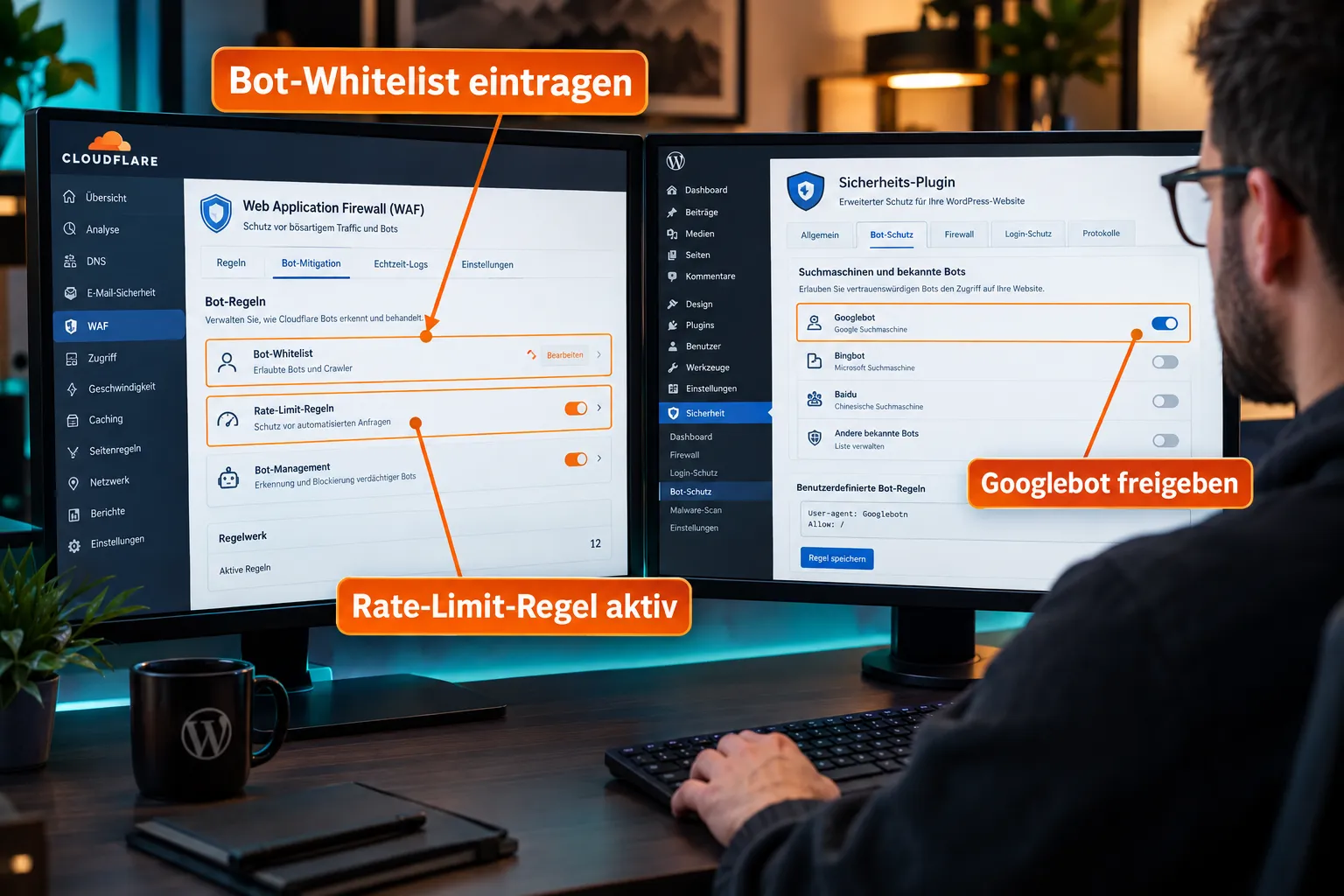 Wie teste ich, ob mein WordPress Rate-Limiting funktioniert?
