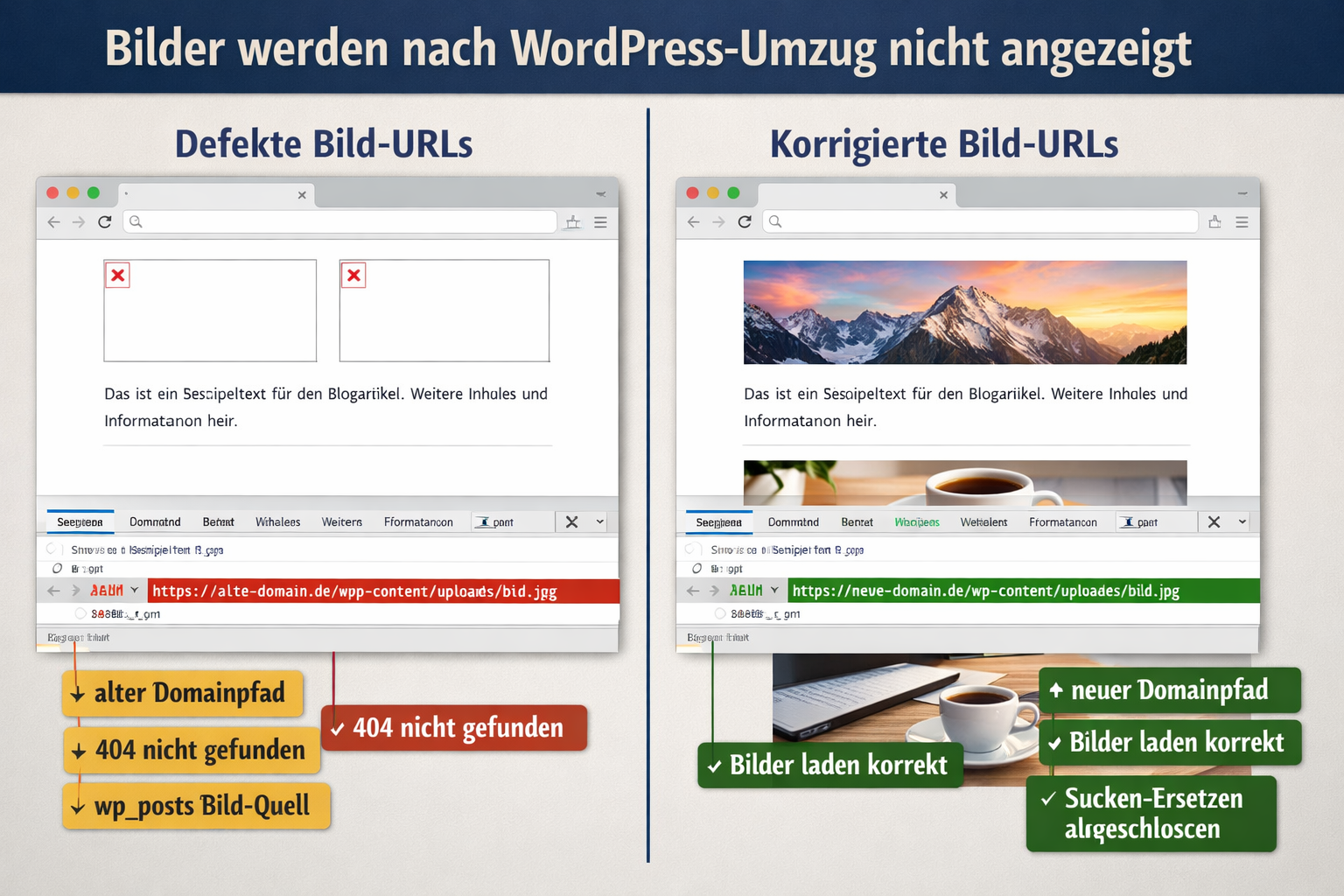 WordPress Search and Replace Plugin und WP-CLI für den Domain-Umzug