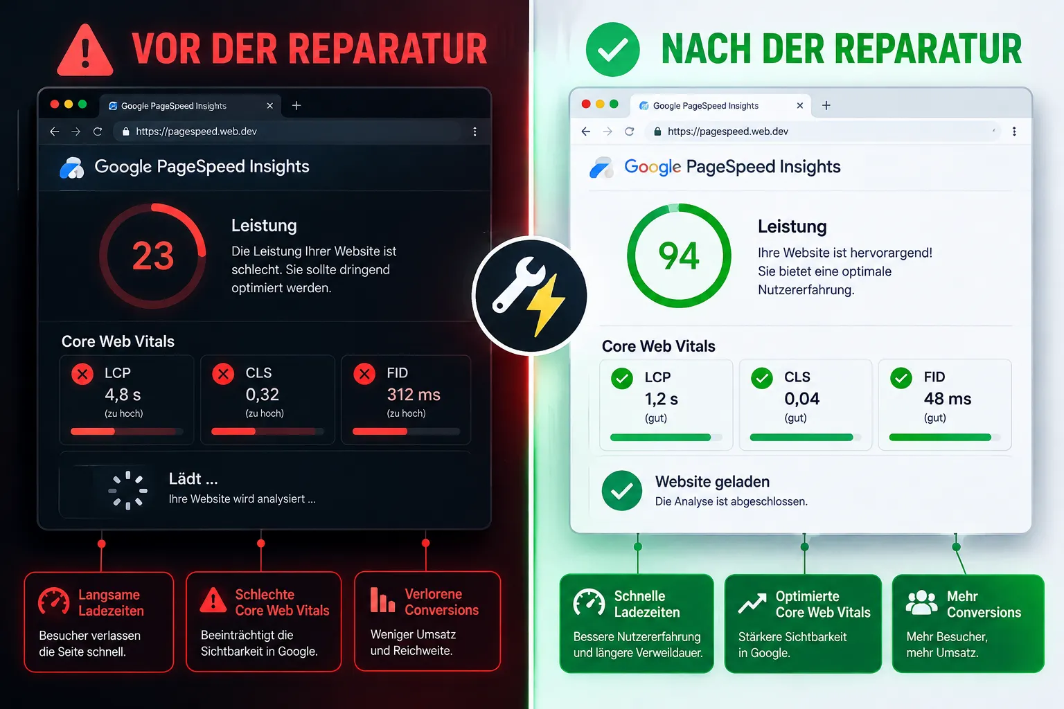 WordPress-Seite langsam nach KI-Generierung: Was tun?