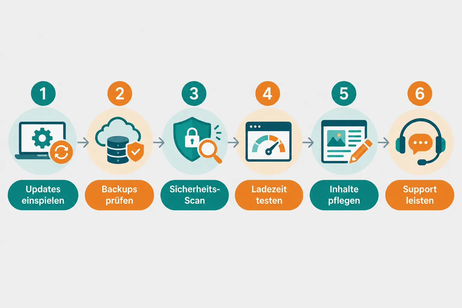WordPress website betreuung